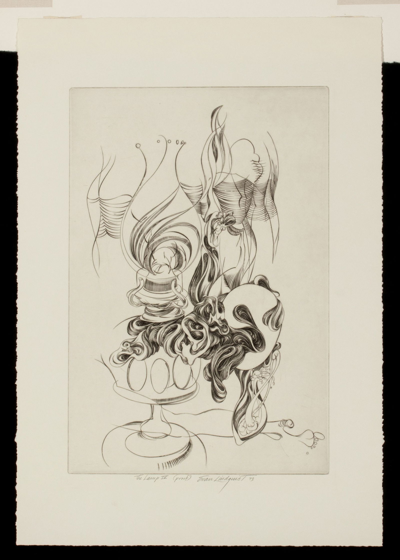 EVAN LINDQUIST (1936-2023) FIVE PENCIL SIGNED ETCHINGS (1 of 10)