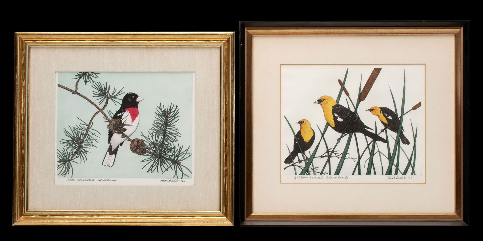 MAURICE R. BEBB (1891-1985) PENCIL SIGNED ETCHINGS (1 of 14)