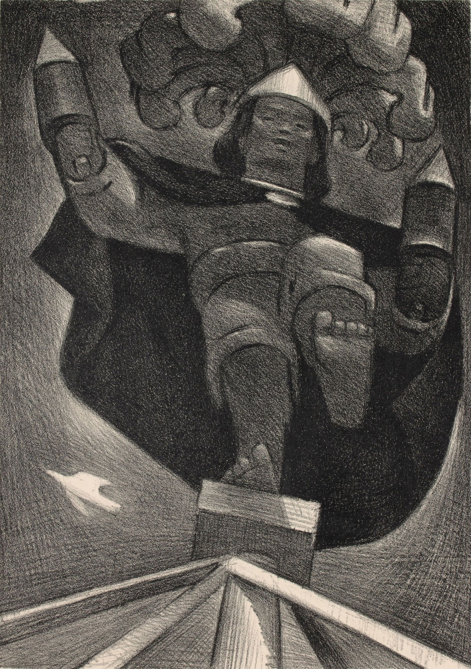 JEAN CHARLOT (1898-1979) PENCIL SIGNED LITHOGRAPH (1 of 7)