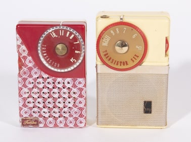 TOSHIBA AND SONY TRANSISTOR RADIOS, 1957-1958