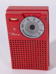 REGENCY MODEL TR-4 TRANSISTOR RADIO, 1957