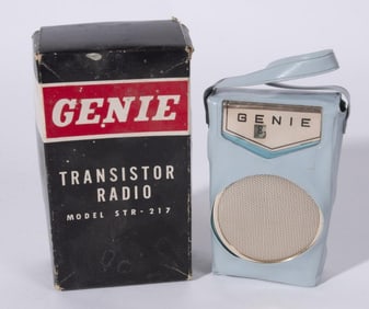 ACME/GENIE STR-217 'BOY'S RADIO' WITH BOX, CIRCA 1965