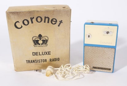 CORONET DELUXE TWO-TRANSISTOR 'BOY'S RADIO' 1958-1960