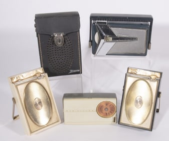 ZENITH, RCA AND MOTOROLA TRANSISTOR RADIOS