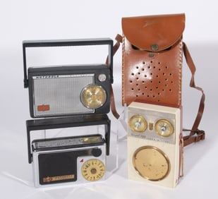 ZENITH AND MOTOROLA TRANSISTOR RADIOS
