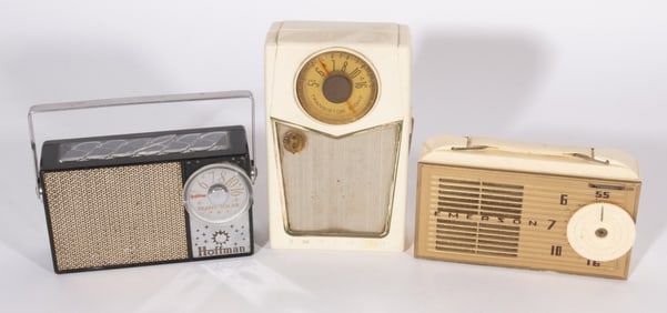 HOFFMAN AND EMERSON TRANSISTOR RADIOS