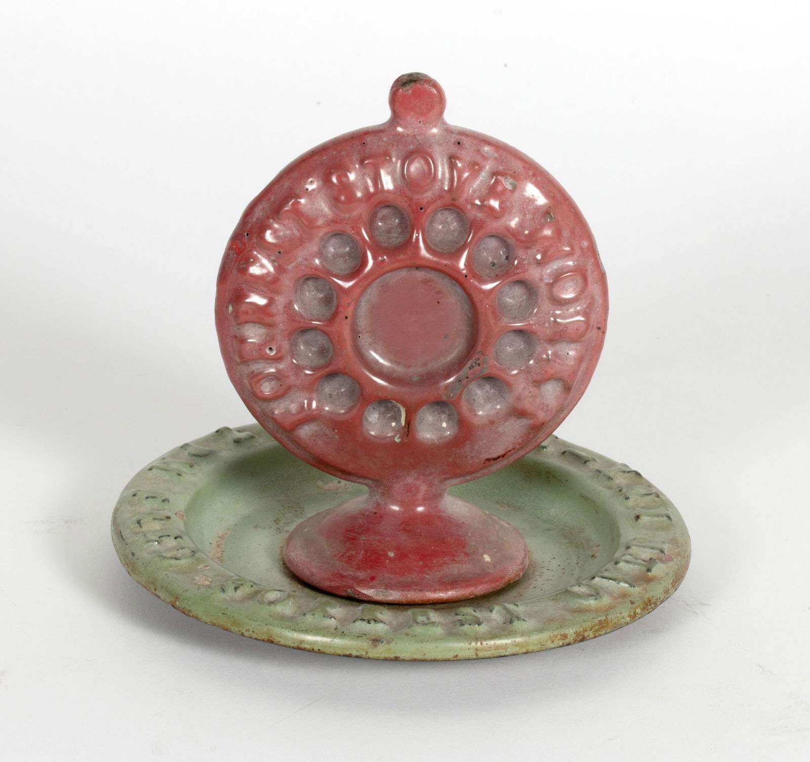 FORREST STOVE CO & RADIO KNX IRON 'MICROPHONE' C. 1930 (1 of 8)