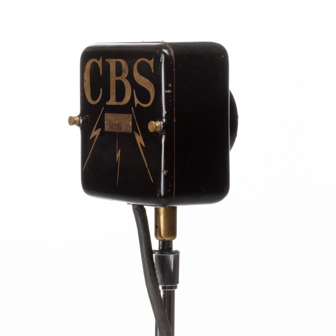 A TYPE D-6 JENKINS-ADAIR MICROPHONE FOR CBS CIRCA 1930 (1 of 12)