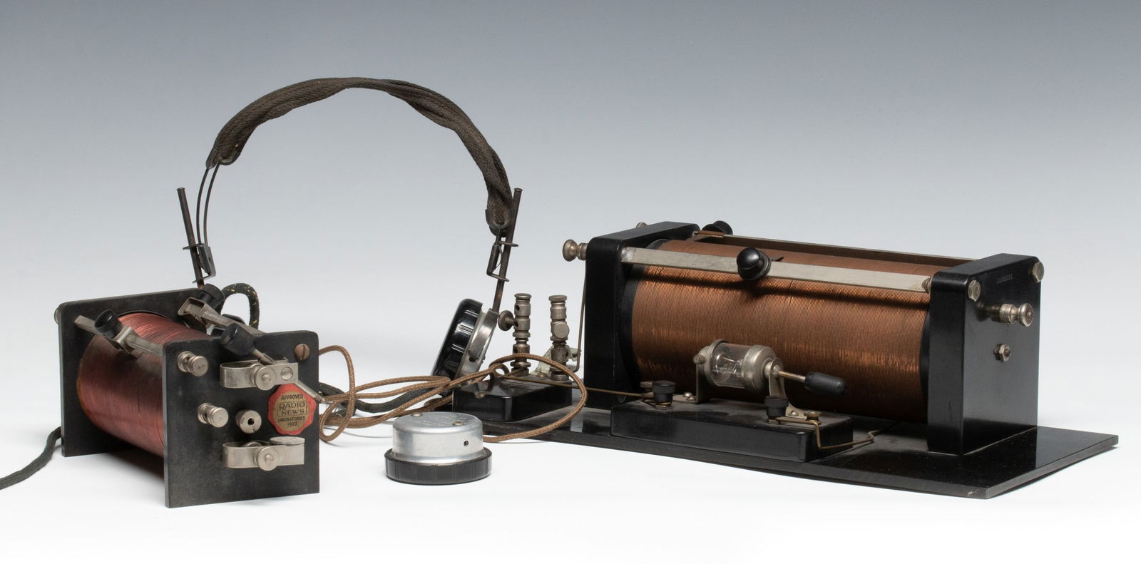 MURDOCK NO. 358 CRYSTAL RADIO, PLUS ANOTHER (1 of 12)