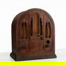 AN ATWATER KENT MODEL 944 CATHEDRAL FORM TABLETOP RADIO