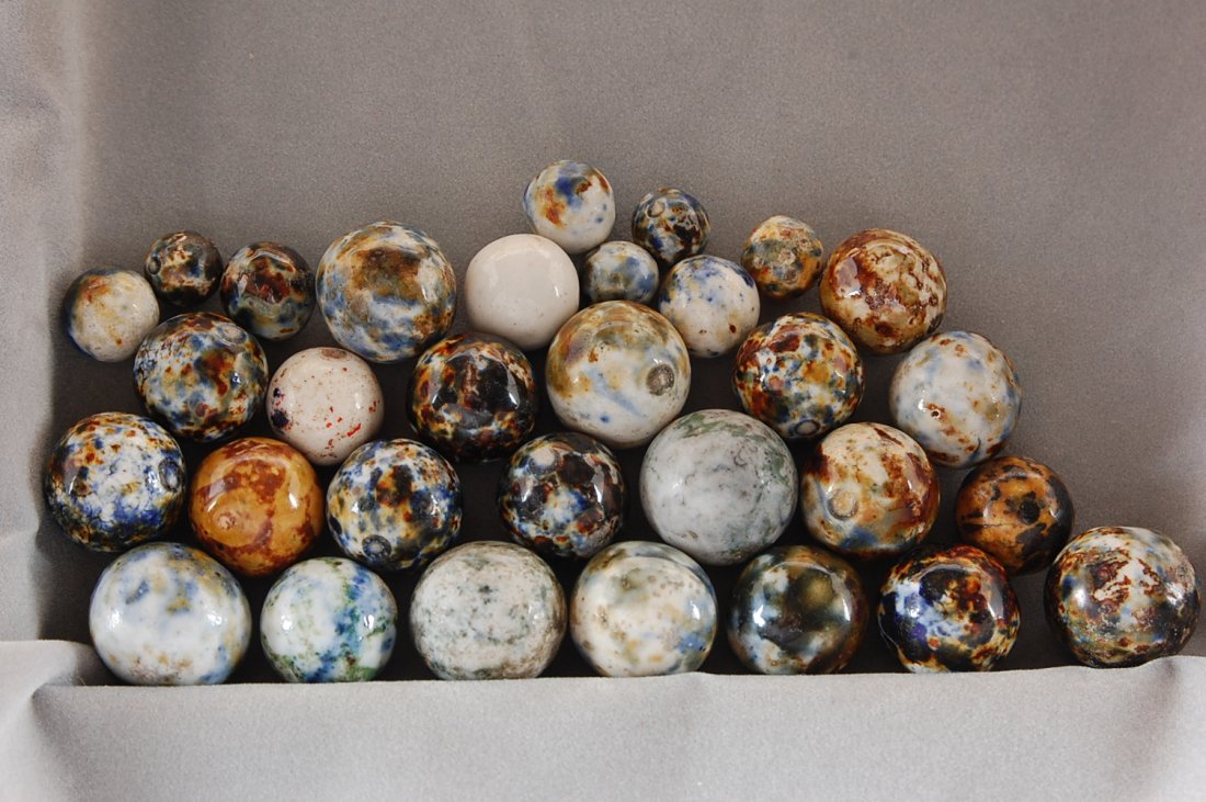 MARBLES BAG SPECKLED BENNINGTONS 12'' TO 3/4''