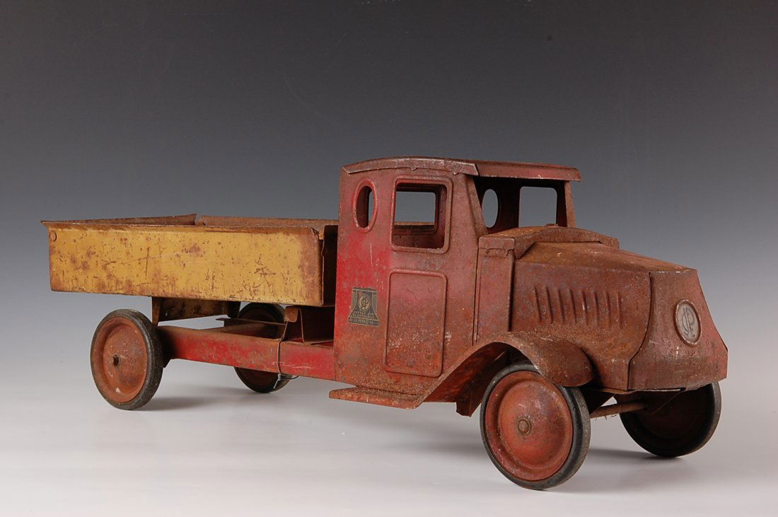 EARLY J C PENNEY LITTLE JIM PRESSED STEEL TOY TRUCK