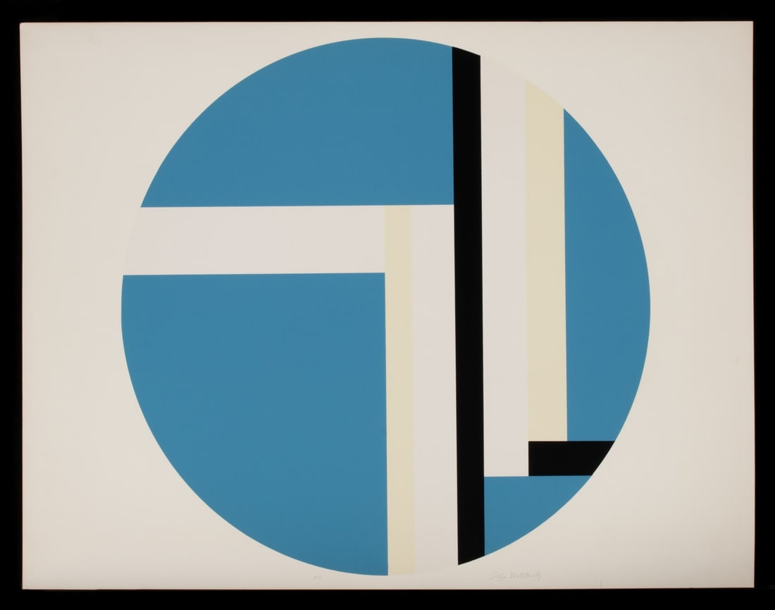 ILYA BOLOTOWSKY(1907-1981) RARE LARGE FORMAT SERIGRAPH (1 of 12)