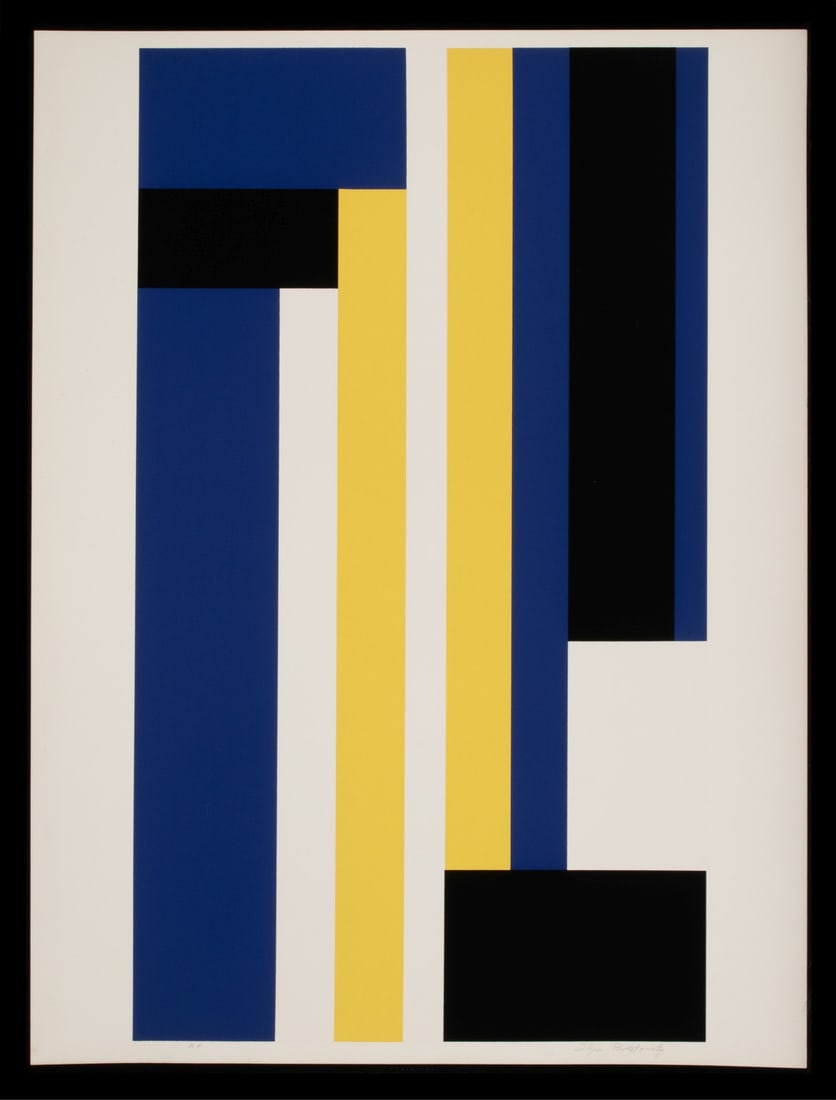 ILYA BOLOTOWSKY(1907-1981) RARE LARGE FORMAT SERIGRAPH (1 of 13)