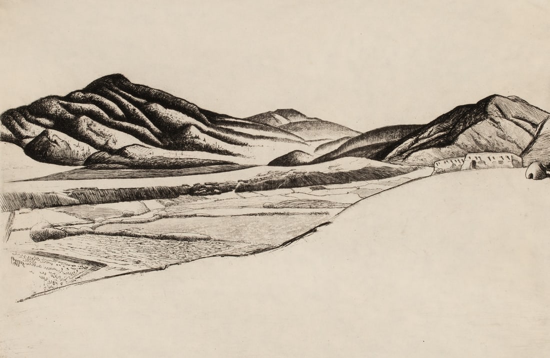 RALPH PEARSON (1883-1958) PENCIL SIGNED ETCHING (1 of 11)