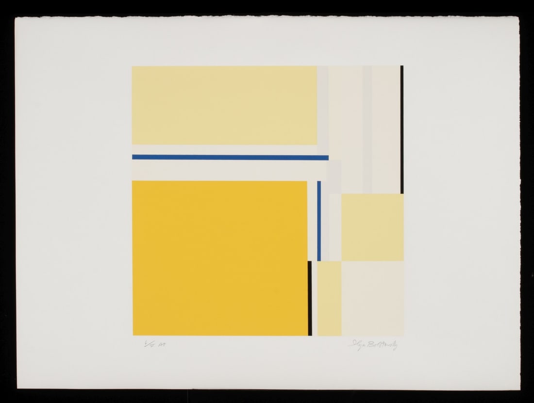 ILYA BOLOTOWSKY(1907-1981) MINT PENCIL SIGNED SERIGRAPH (1 of 14)