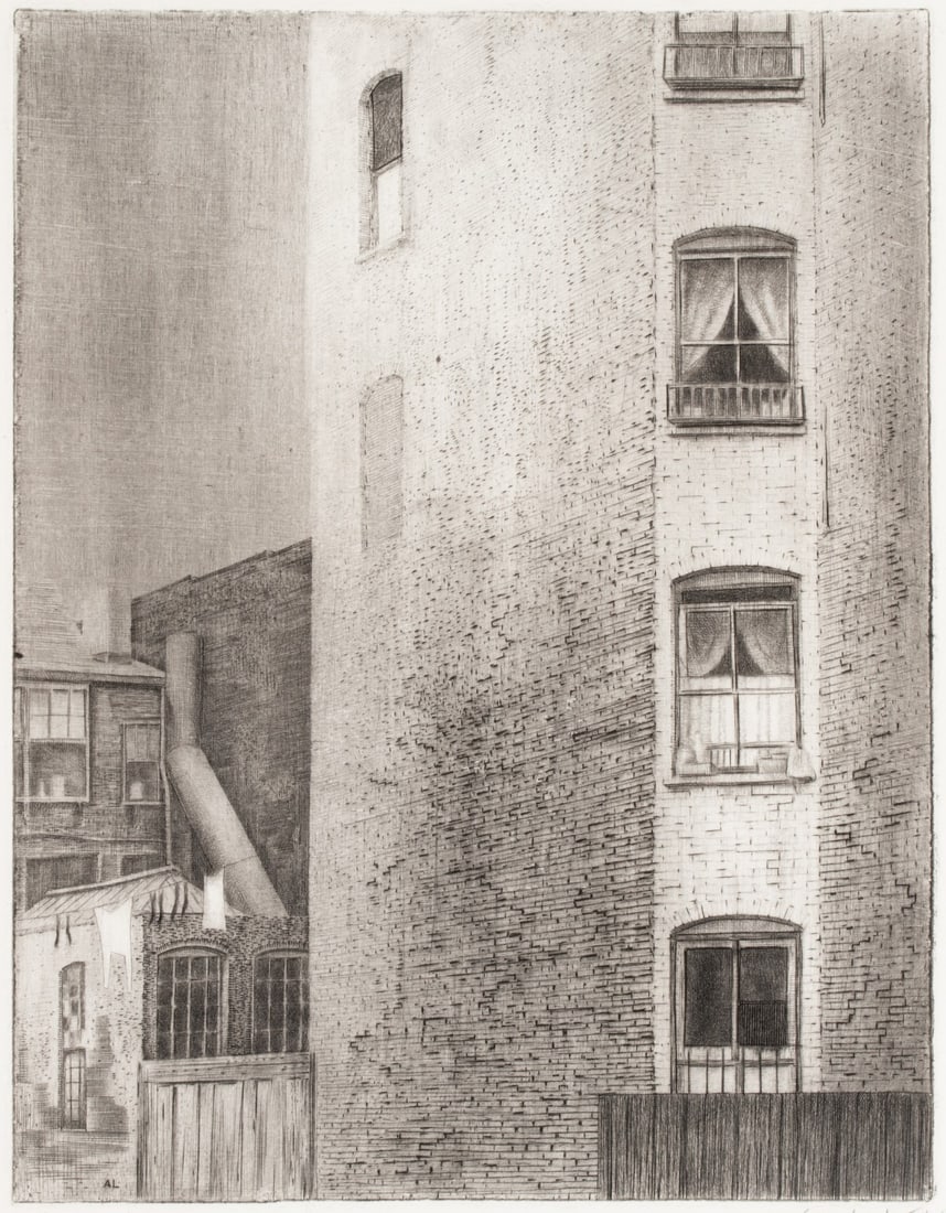 ARMIN LANDECK (1905-1984) PENCIL SIGNED DRYPOINT (1 of 12)