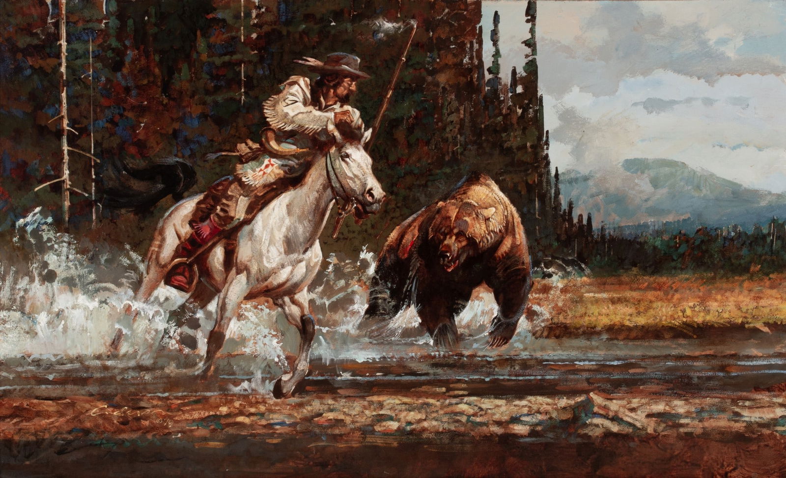 HARRY ANDERSON (1906-1996) OIL ON ARTIST'S BOARD (1 of 15)