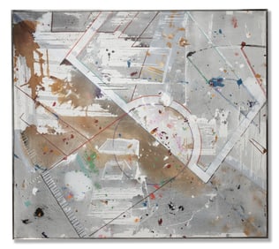 RONALD SLOWINSKI (1932-2023) ACRYLIC ON CANVAS