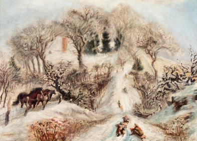 ROBERT MacDONALD GRAHAM (1919-2003) TEMPERA ON PANEL