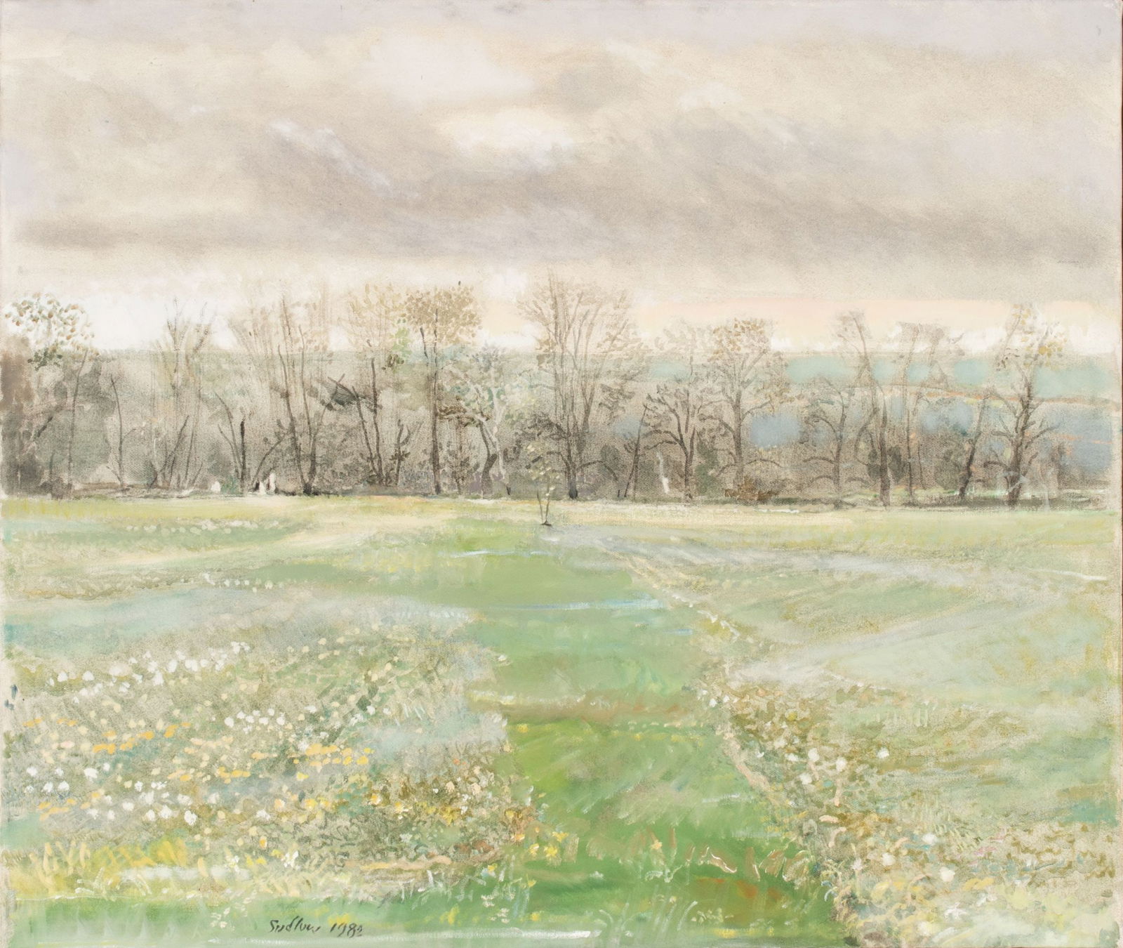 ROBERT SUDLOW (1920-2010) OIL ON CANVAS (1 of 13)