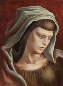 JOHN DE MARTELLY (1903-1979) EGG TEMPERA STUDY