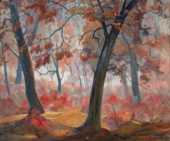 WALTER BAILEY (1894-1989) OIL ON CANVAS