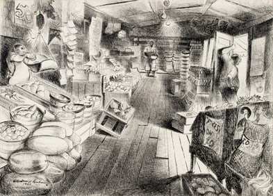 ROBERT MacDONALD GRAHAM (1919-2003) PEN AND INK