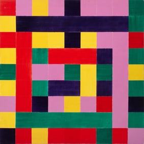 RONALD SLOWINSKI (1932-2023) ACRYLIC ON CANVAS