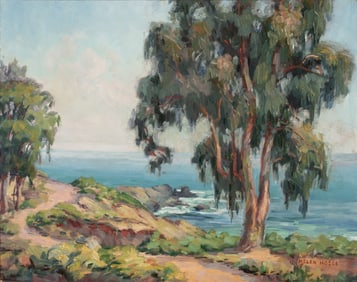 HELEN HODGE (1870-1958) OIL ON ARTIST'S BOARD