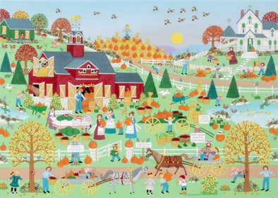 JO SICKBERT (1931-2009) ACRYLIC PAINTING ON PAPER