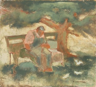 MILDRED WELSH HAMMOND (1897-1966) OIL ON CANVAS