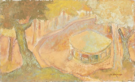 MILDRED WELSH HAMMOND (1897-1966) OIL ON CANVAS