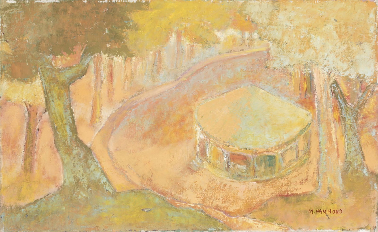 MILDRED WELSH HAMMOND (1897-1966) OIL ON CANVAS (1 of 11)