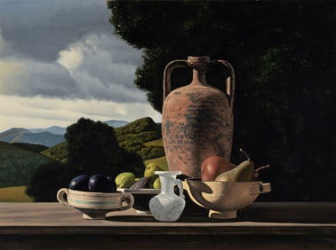 DAVID LEGARE (B. 1945) CLASSICAL REALIST OIL ON CANVAS