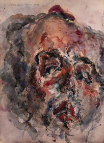 MARWAN KASSAB-BACHI (1934-2016) 1976 WATERCOLOR