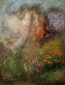 MALKHAZ DEKANOIDZE (BORN 1956) ACRYLIC ON CANVAS