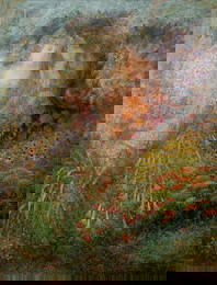 MALKHAZ DEKANOIDZE (BORN 1956) ACRYLIC ON CANVAS