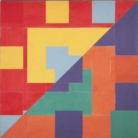 RONALD SLOWINSKI (1932-2023) ACRYLIC ON CANVAS