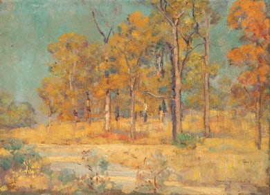 DAWSON DAWSON-WATSON (1864-1939) OIL ON CANVAS BOARD