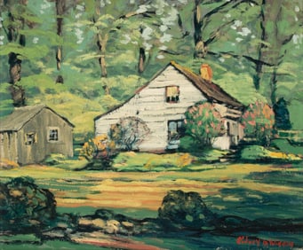 SIDNEY WIGGINS (1881-1940) OIL ON CANVAS