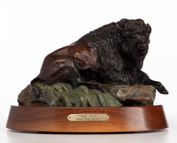 DANIEL RAY PARKER (B. 1959) BRONZE SCULPTURE