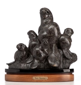GERALD BALCIAR (BORN 1942) BRONZE STUDY
