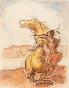 JOHN STEUART CURRY (1897-1946) EXHIBITED ILLUSTRATION