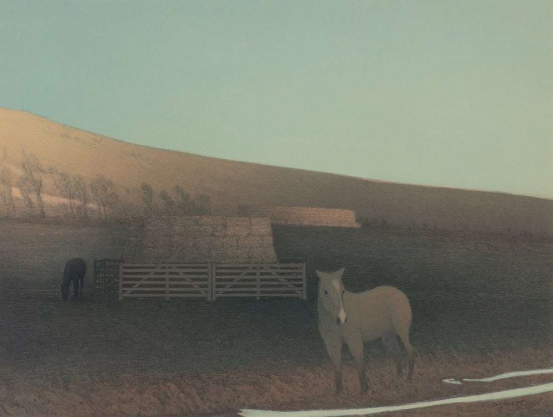 RUSSELL CHATHAM (1939-2019) PENCIL SIGNED LITHOGRAPH (1 of 14)