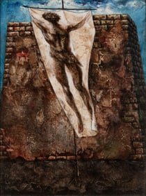 JOHN FOOTE, JR. (1921-1968) ACRYLIC POLYMER ON MASONITE