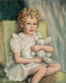 ELISE E. HOELZEL (1897-1976) OIL ON CANVAS