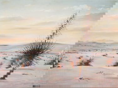 LAURENCE COFFELT (1910-1976) OIL ON CANVAS BOARD