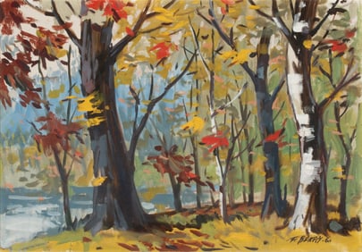 FRANK BEATTY (1899-1984) OIL ON MASONITE