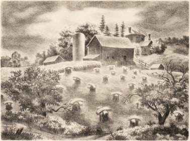 EDWARD ROBERT FERGUSON (1914-2001) LITHOGRAPH